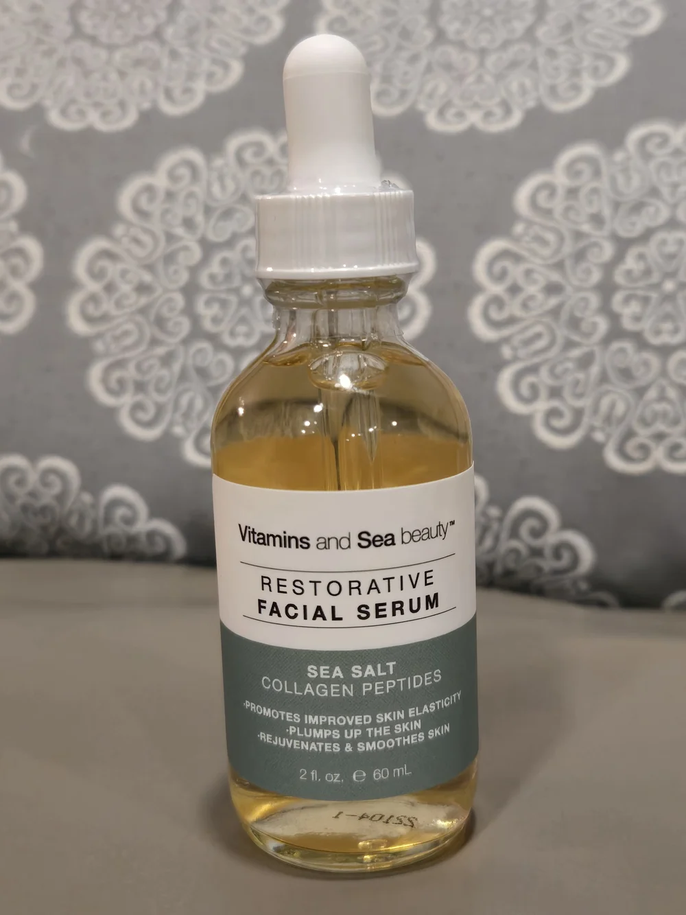 Vitamins and Sea Beauty Restorative Facial Serum - Sea Salt Collagen Peptides